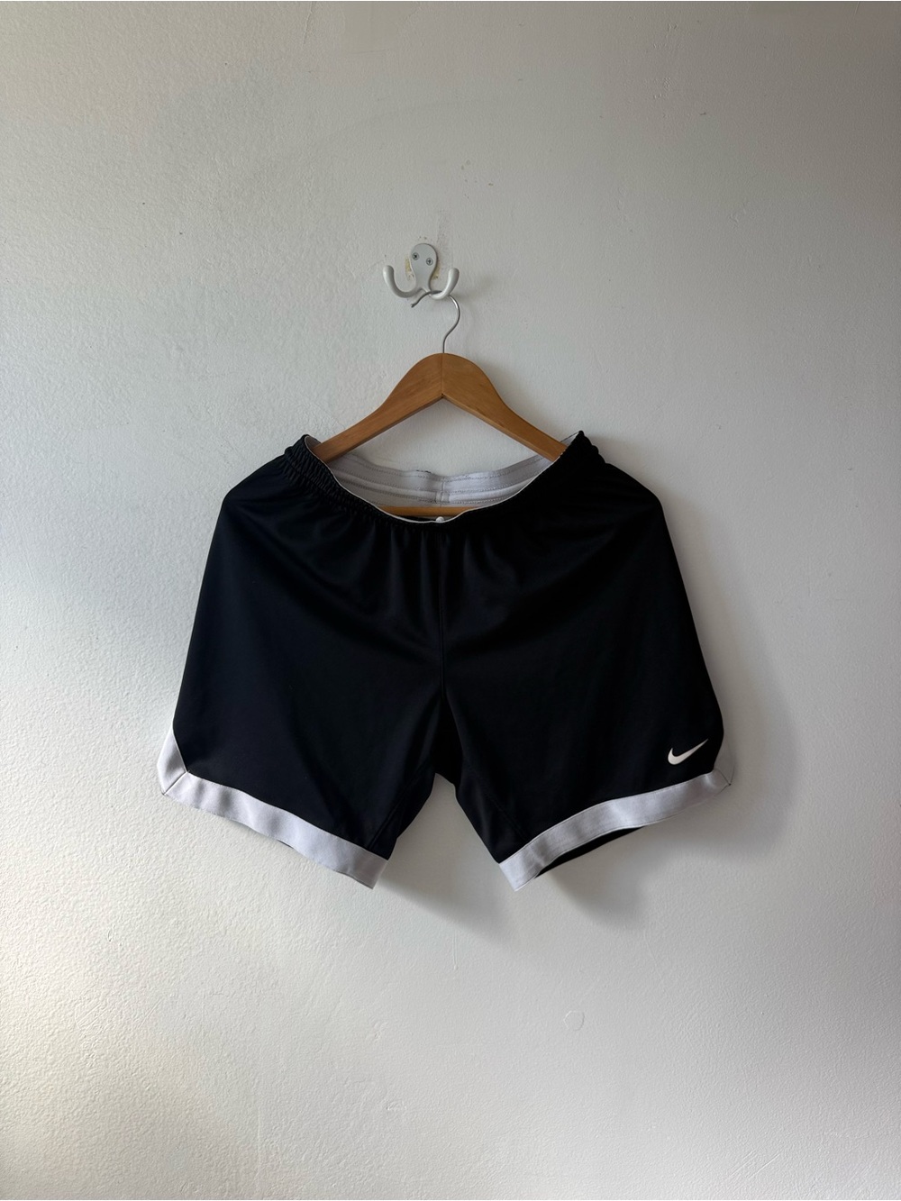 black nike shorts